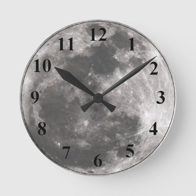 Horloge lunaire Pleine lune (Recto)