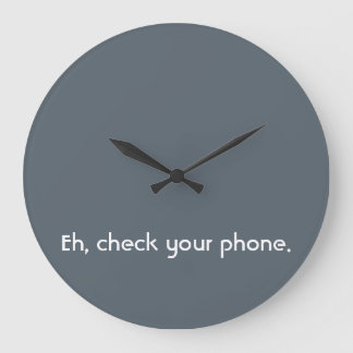 Horloge "Luttes analogiques"