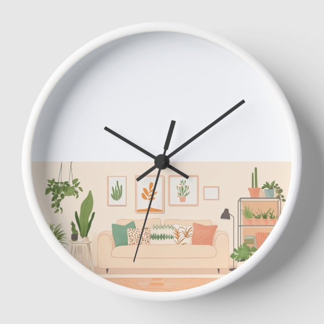Horloge Maison confortable (Recto)