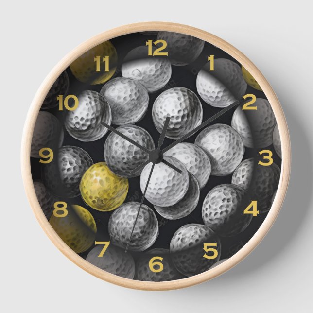 Horloge Maître de golf par CallisC ⭐ ⭐ ⭐ ⭐ (Recto)