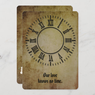 horloge mariage sans invitation à main