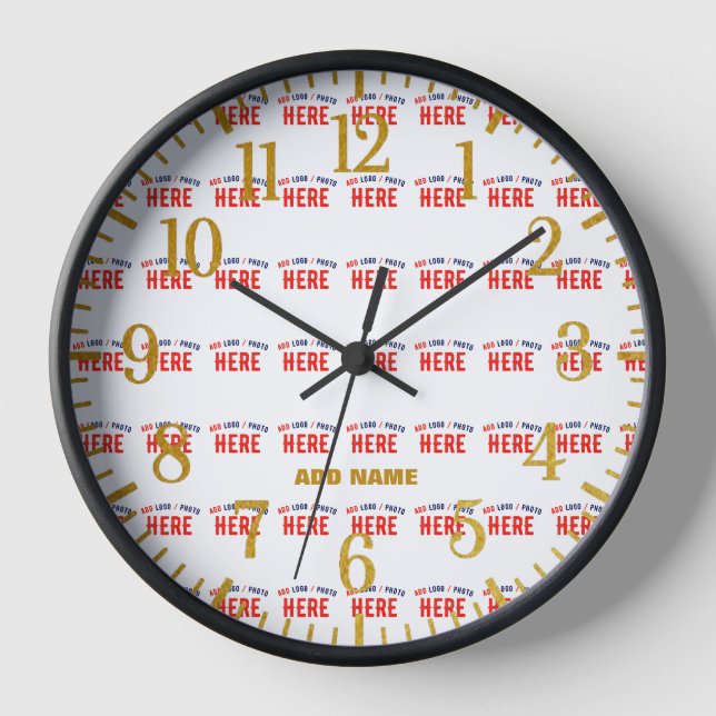 HORLOGE MARQUE BLANCHE MODERNE ET PERSONNALISABLE VÉRIFIÉE (Recto)