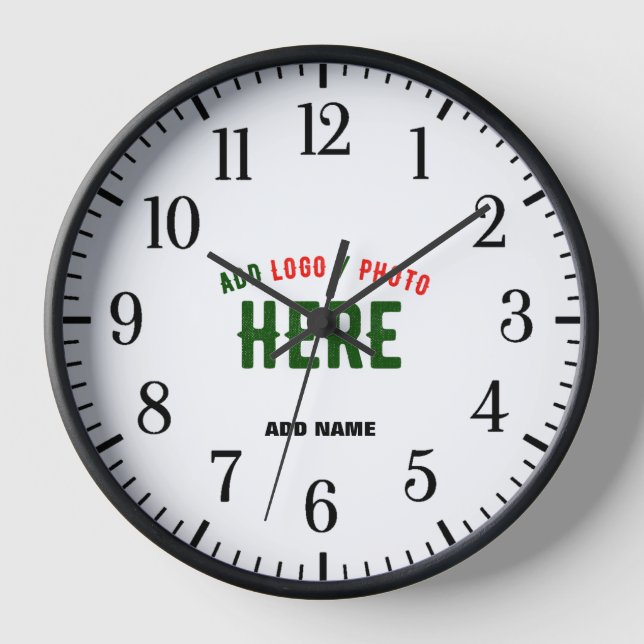 HORLOGE MARQUE BLANCHE MODERNE ET PERSONNALISABLE VÉRIFIÉE (Recto)