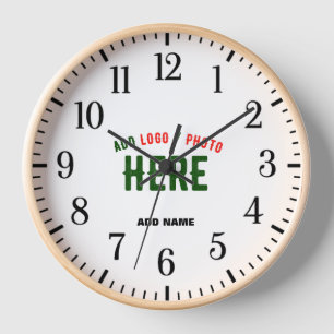 HORLOGE MARQUE BLANCHE MODERNE ET PERSONNALISABLE VÉRIFIÉE