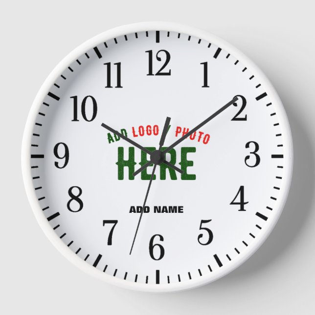 HORLOGE MARQUE BLANCHE MODERNE ET PERSONNALISABLE VÉRIFIÉE (Recto)