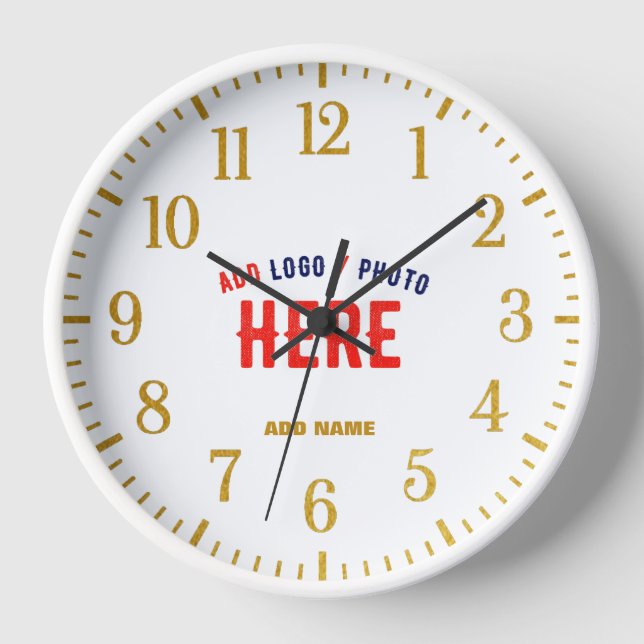 HORLOGE MARQUE BLANCHE MODERNE ET PERSONNALISABLE VÉRIFIÉE (Recto)