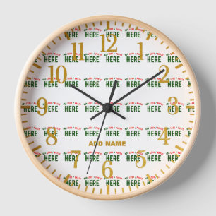 HORLOGE MARQUE BLANCHE MODERNE ET PERSONNALISABLE VÉRIFIÉE