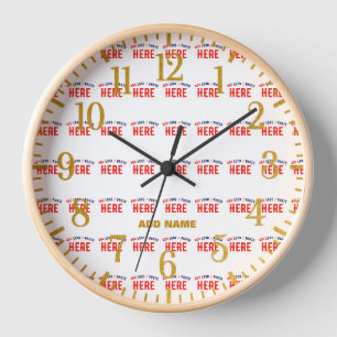 HORLOGE MARQUE BLANCHE VERIFIEE PERSONNALISABLE MODERNE ET