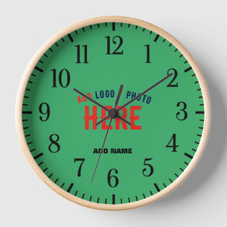 HORLOGE MARQUE MODERNE MODERNE MODERNE EMERALD VERT VÉRIFI