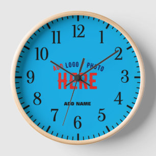 HORLOGE MARQUE VÉRIFIÉE SKY BLEU MODERNE ET MODERNE