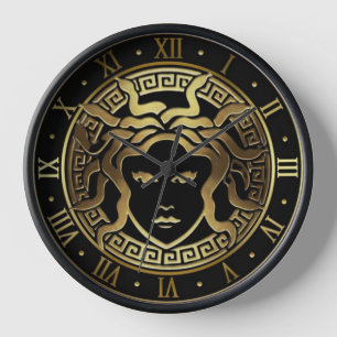 Horloge Méduse Abstraite