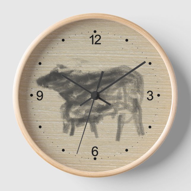 Horloge Mère Buffalo et son petit Chinese Ox Year WC (Recto)