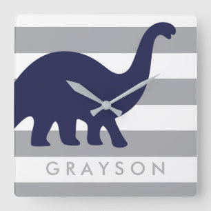Horloge mignonne de la crèche Dinosaur - Dinosaur 