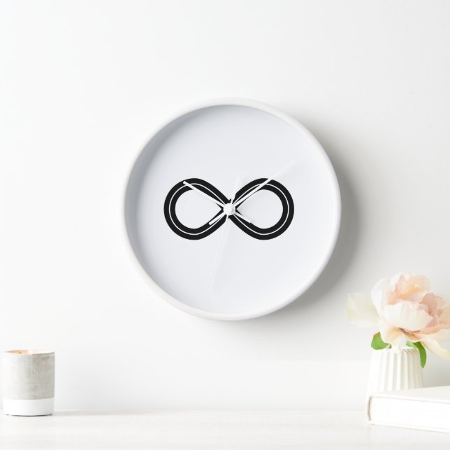 Horloge Minimalisme infini intemporel (Maison)