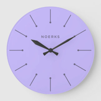 Horloge Minimaliste Noirva