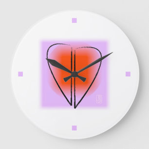 Horloge Mod Coeur