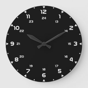 Horloge modèle 24h/24 créer votre propre horloge