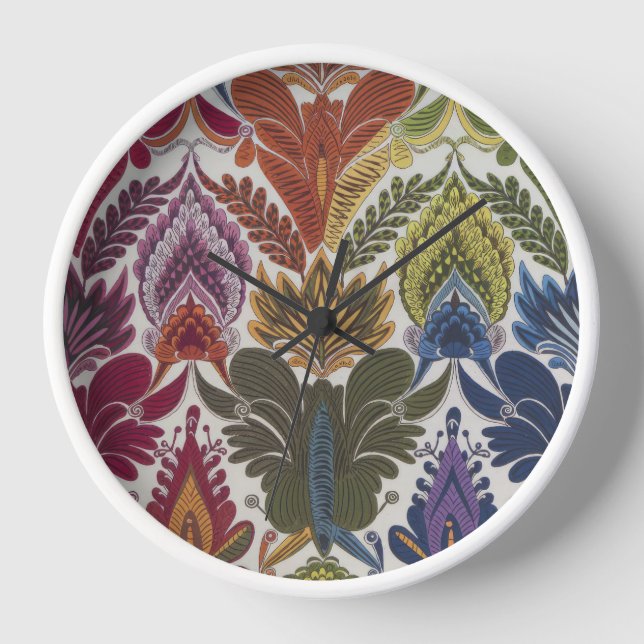 Horloge Modèle floral (Recto)