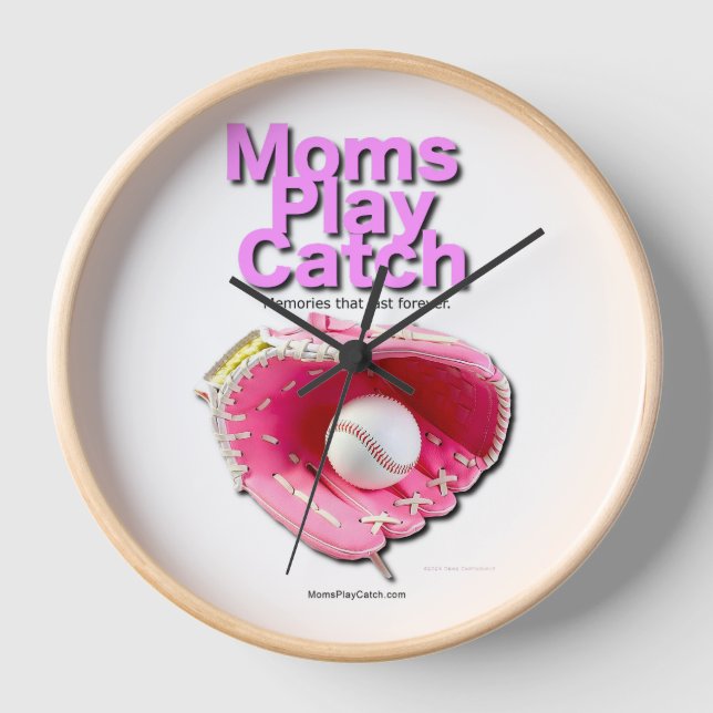 Horloge Moms Jouer Catch (Recto)