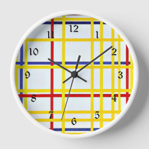 Horloge Mondrian - New York City I,
