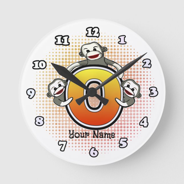 Horloge Monogram O Sock Monkey (Recto)