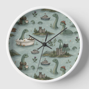 Horloge Monstre du Loch Ness 