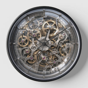 Horloge Montre quartz DIY pour geek de la technologie
