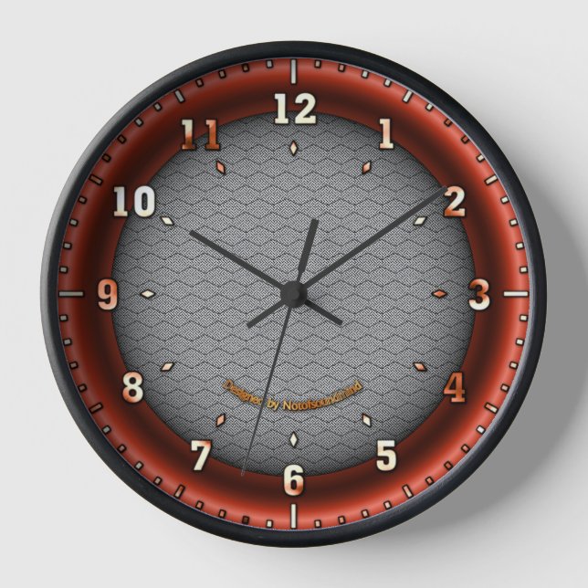 Horloge Moteur à ionisation industriel (Recto)