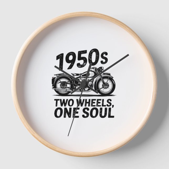 Horloge Moto à deux roues, à une âme (Recto)