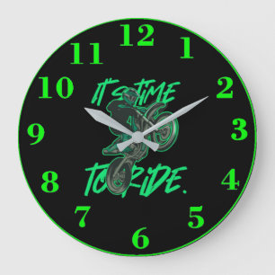 Horloge motocross