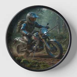 Horloge Motocross sauvage - Dirtbike Racer II