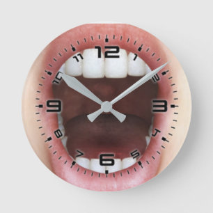 Horloge Mur Acrylique Dentiste
