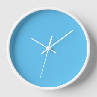 Horloge Mur bleu ciel