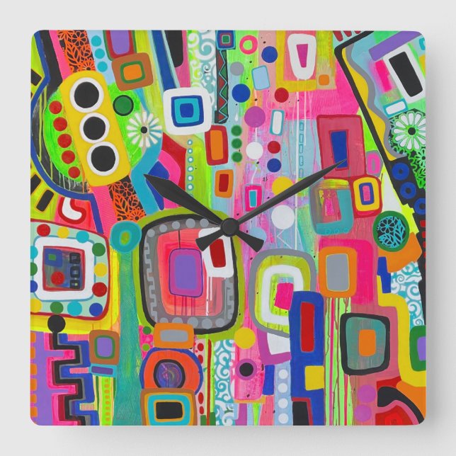 Horloge Mur De Place Heureux (Recto)