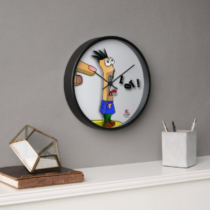 Horloge Mur Zot Numéro 4 - Partage