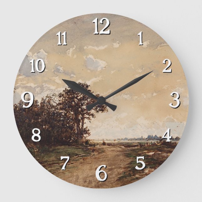 Horloge murale (Recto)