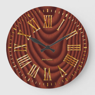 Horloge murale à signature 4