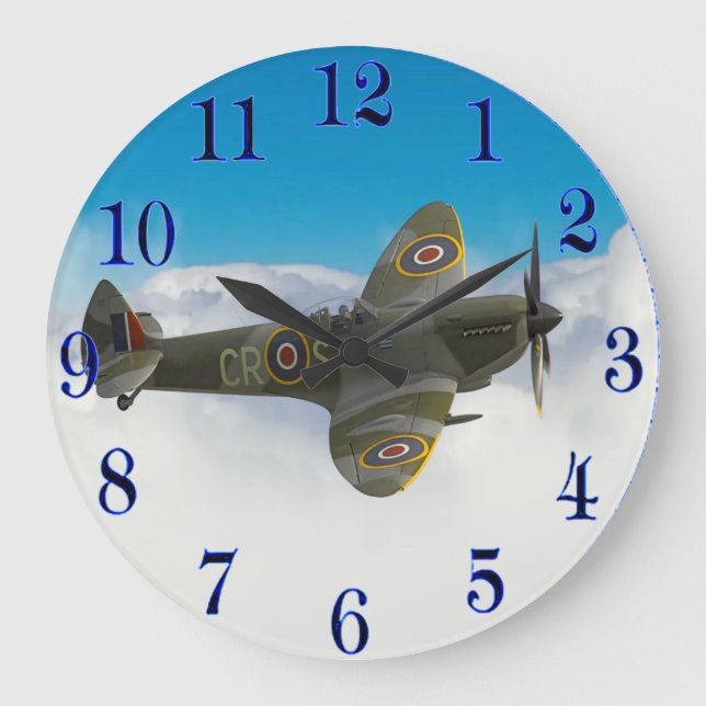 Horloge murale acrylique (Recto)