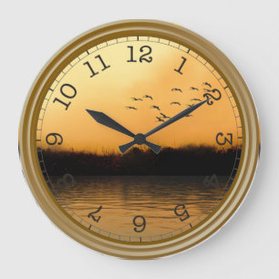 Horloge murale acrylique