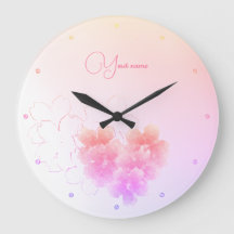 Horloge murale acrylique