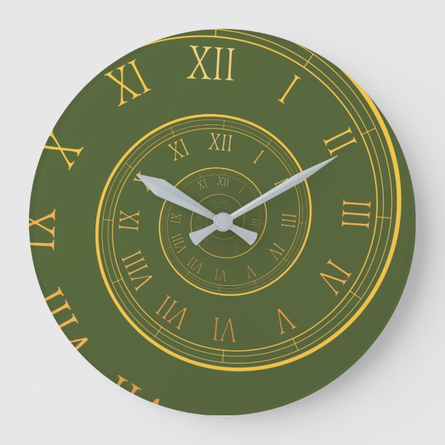 Horloge murale acrylique (Recto)
