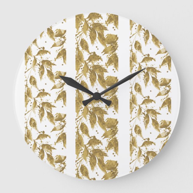 Horloge murale acrylique (Recto)