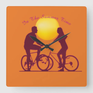 Horloge murale acrylique