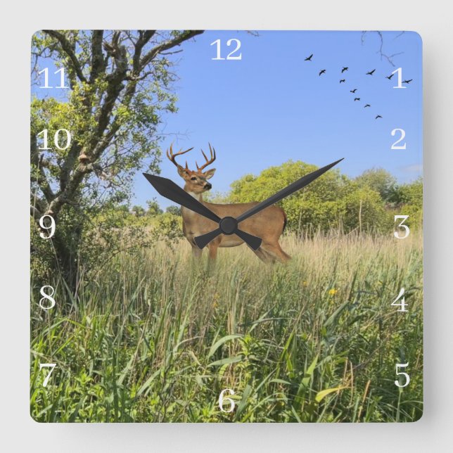 Horloge murale acrylique (Recto)