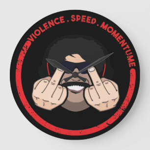 Horloge murale acrylique