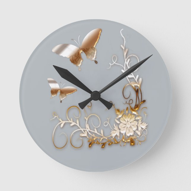 Horloge murale acrylique (Recto)
