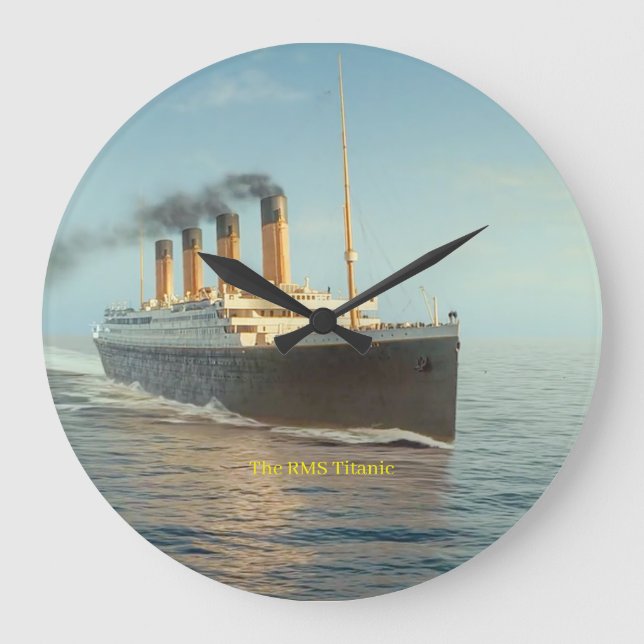 Horloge murale acrylique (Recto)