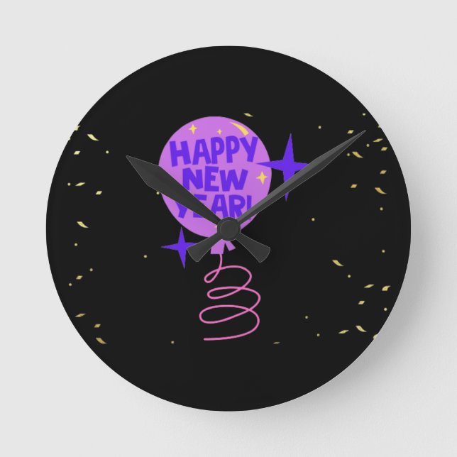 Horloge murale acrylique (Recto)