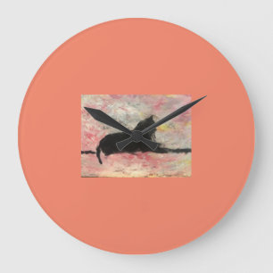 Horloge murale acrylique