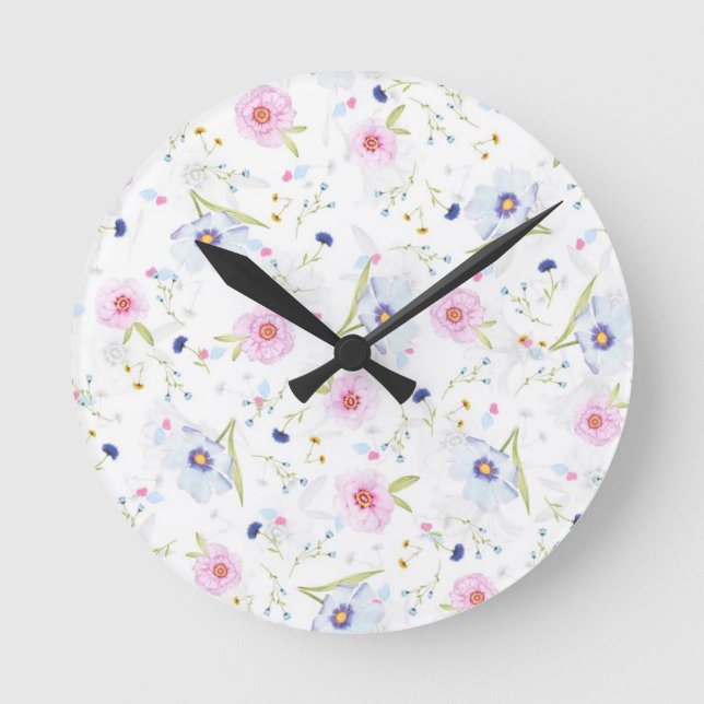 Horloge murale acrylique (Recto)
